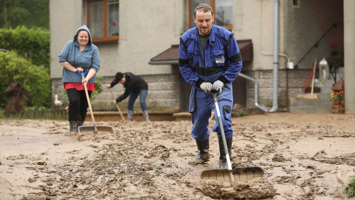 Bahno zaplavilo obec na Opavsku dvakrát během dvou dní